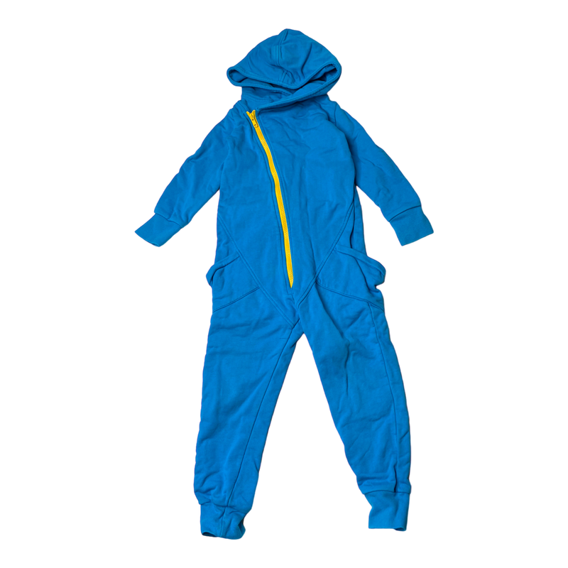 Gugguu sweat jumpsuit, deep sky blue | 110cm