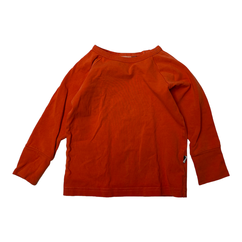 Papu patch shirt, orange | 74/80cm