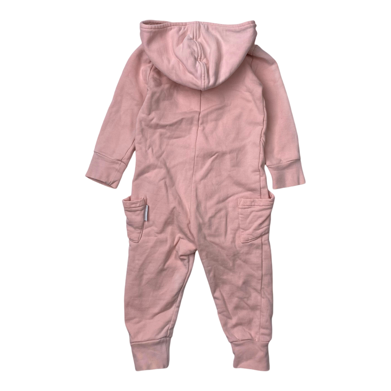 Gugguu sweat jumpsuit, pink | 80cm