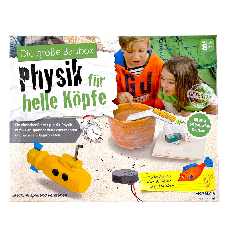 Physics for bright minds, book with accessories