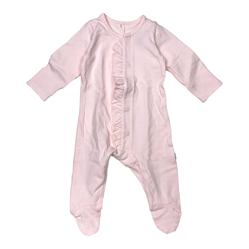 Gugguu frill jumpsuit, pink | 56cm