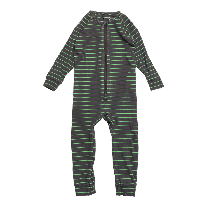 Mini Rodini rib jumpsuit, striped | 80/86cm