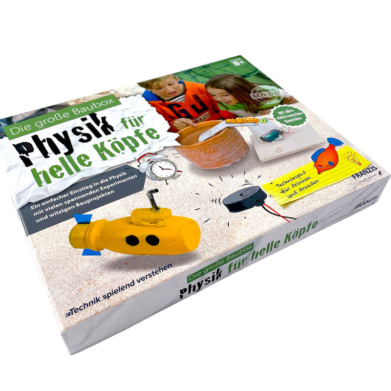 Physics for bright minds, book with accessories