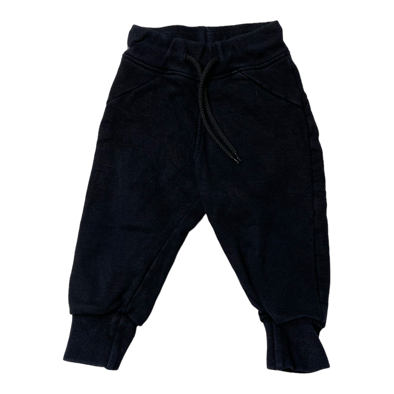 Gugguu sweatpants, black | 80cm