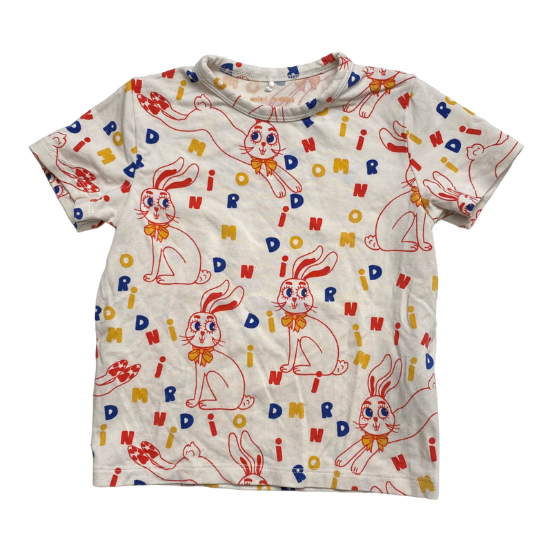 Mini Rodini t-shirt, rabbit | 80/86cm