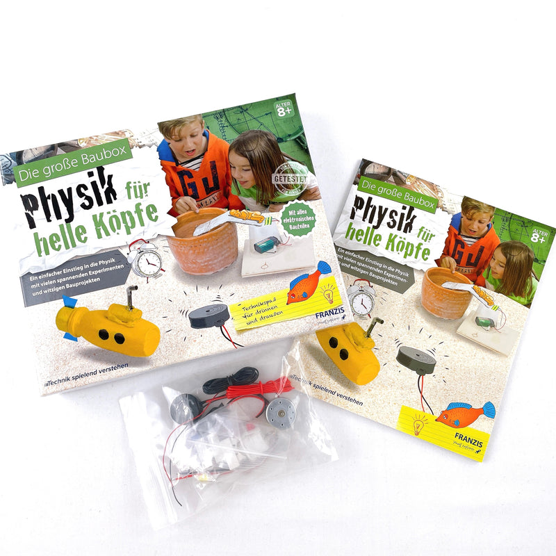 Physics for bright minds, book with accessories