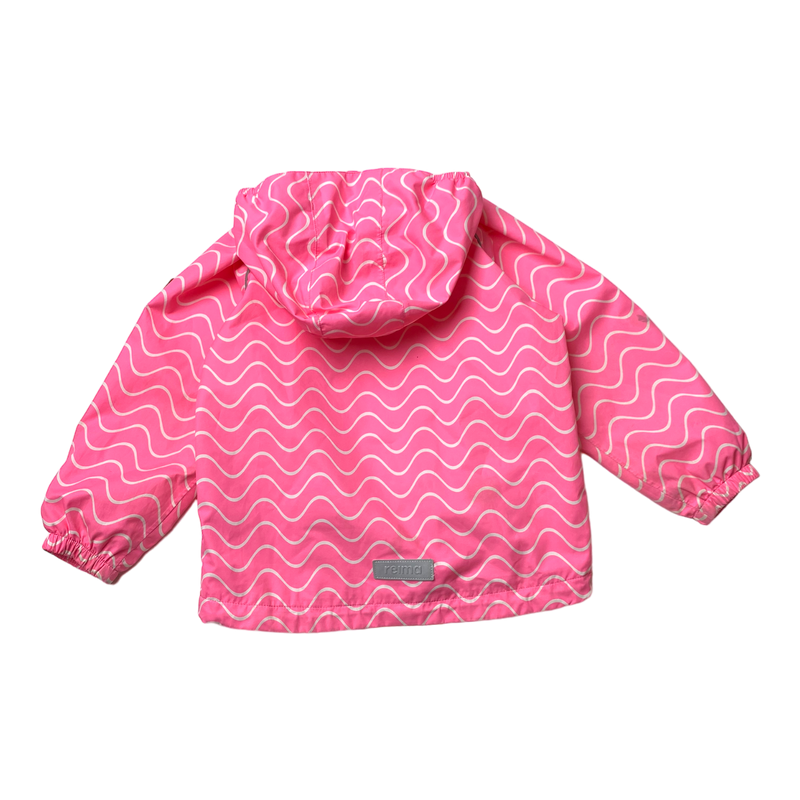 Reima midseason jacket, hot pink | 110cm