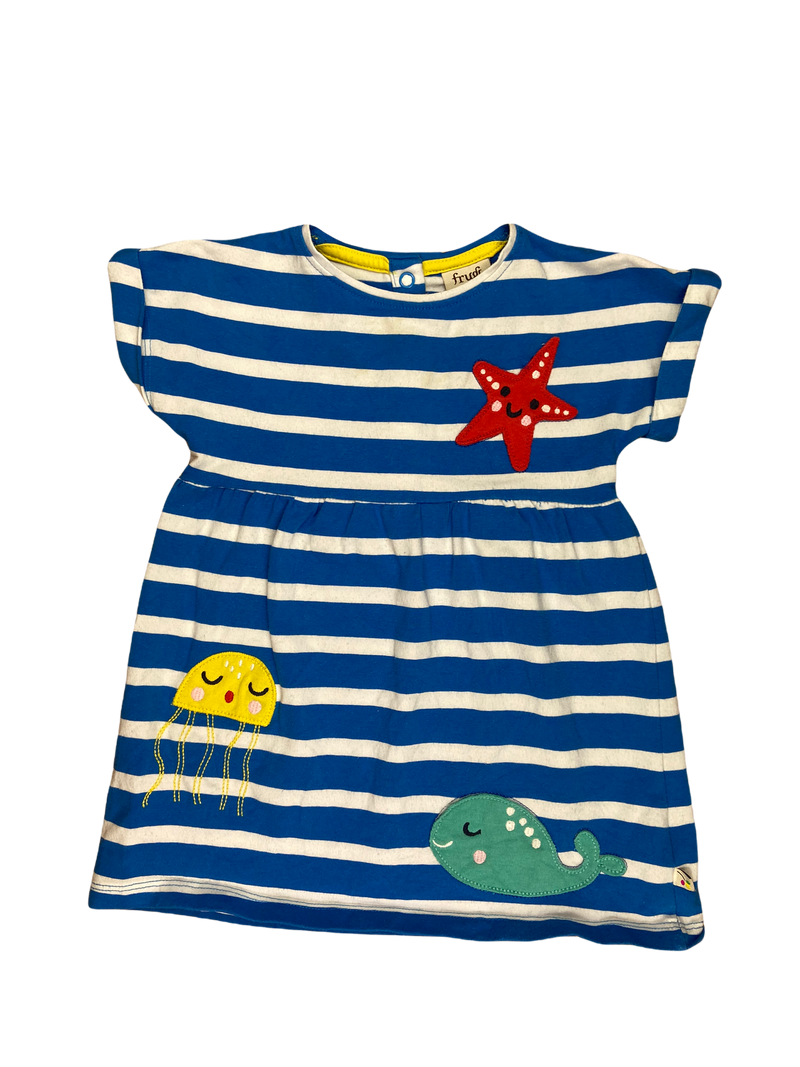 Frugi Dress with Stain 80