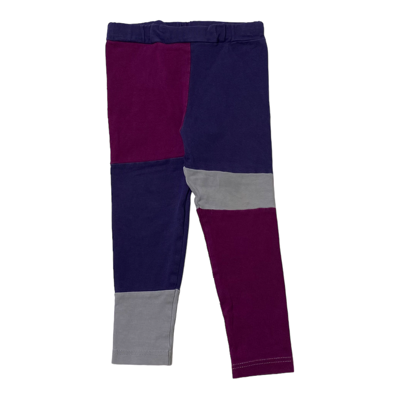 Gugguu leggings, purple/grey | 80cm