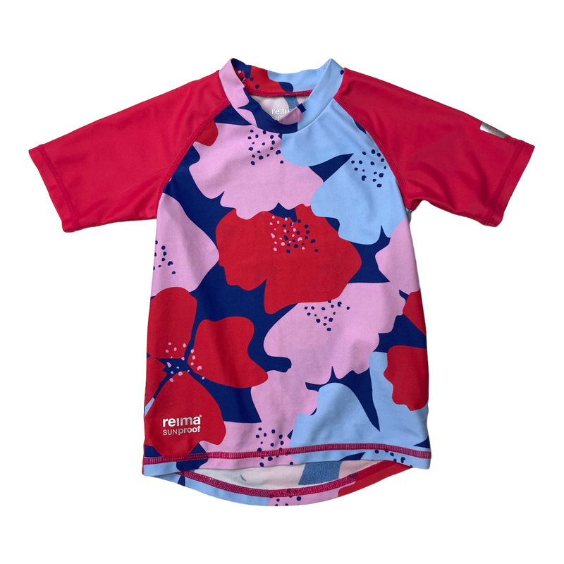 Reima UV swim t-shirt, flowers | 86cm