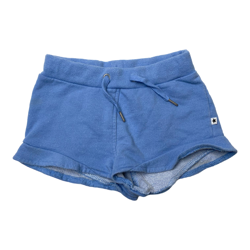 Molo Ally sweat shorts, cornflower | 110cm