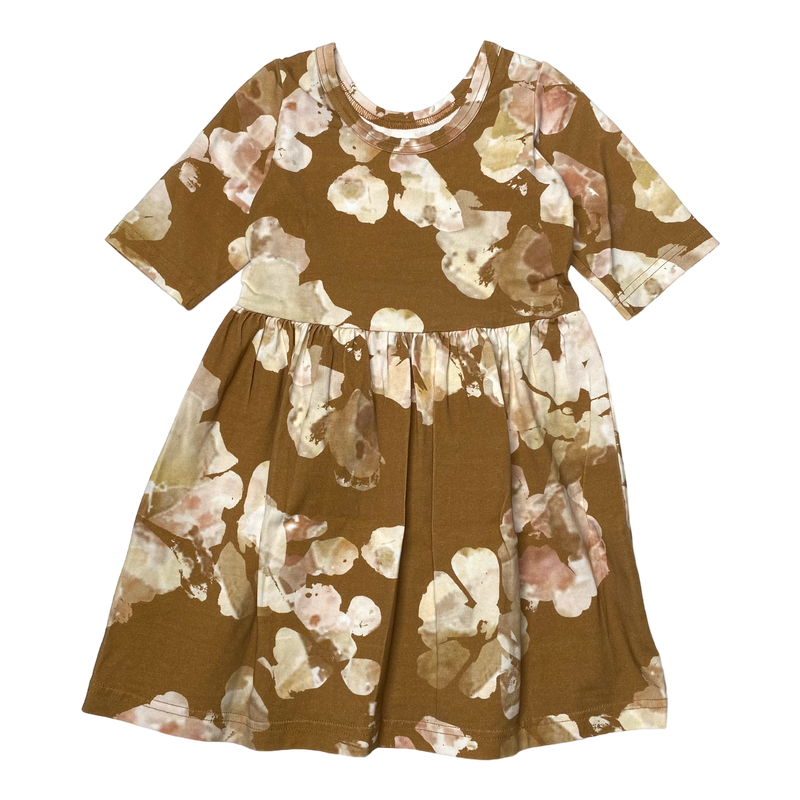 Kaiko dress, flower | 86/92cm