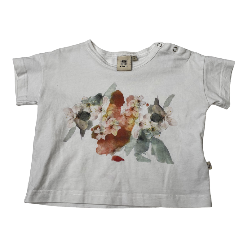 Kaiko t-shirt, white | 74/80cm