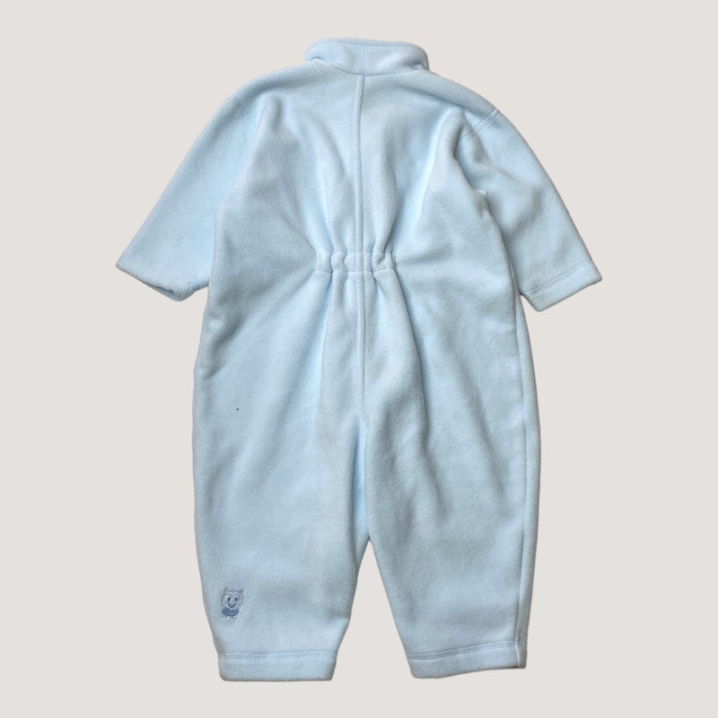 Reima fleece jumpsuit, baby blue | 68cm