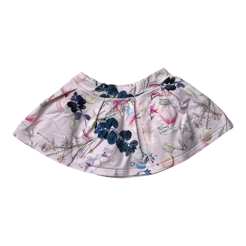 Gugguu sweat skirt, flower | 86cm