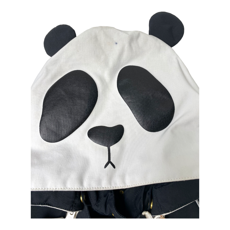 Mini Rodini alaska panda winter overall, black | 98cm