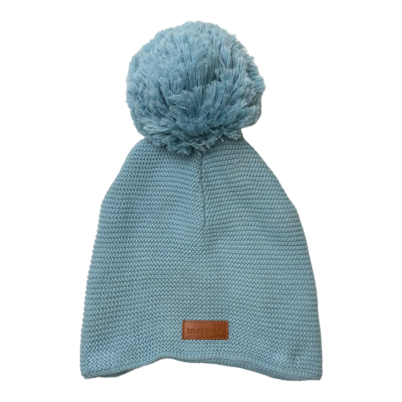 Metsola knitted cotton beanie, bluebird | 3-4y