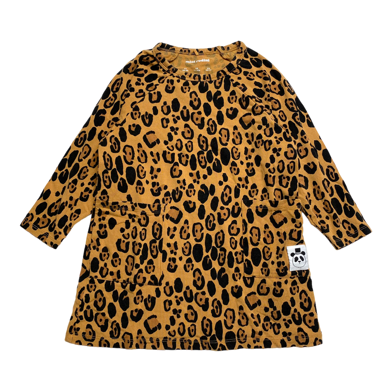 Mini Rodini dress, leopard | 80/86cm