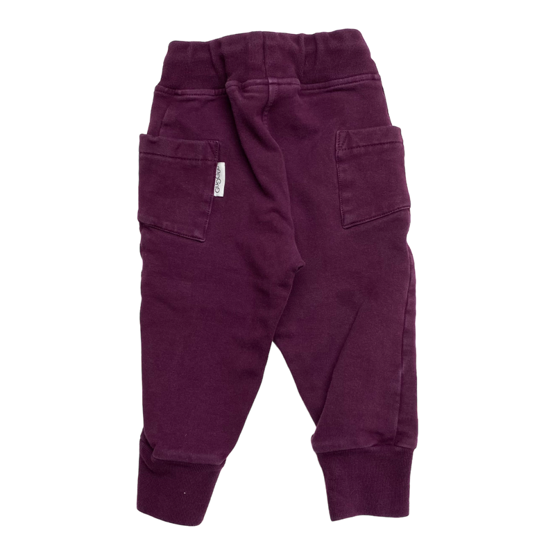 Gugguu sweatpants, purple | 80cm