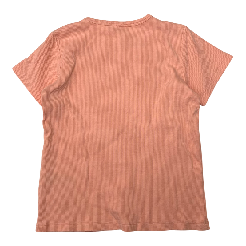 Mini Rodini rib t-shirt, peach | 116/122cm