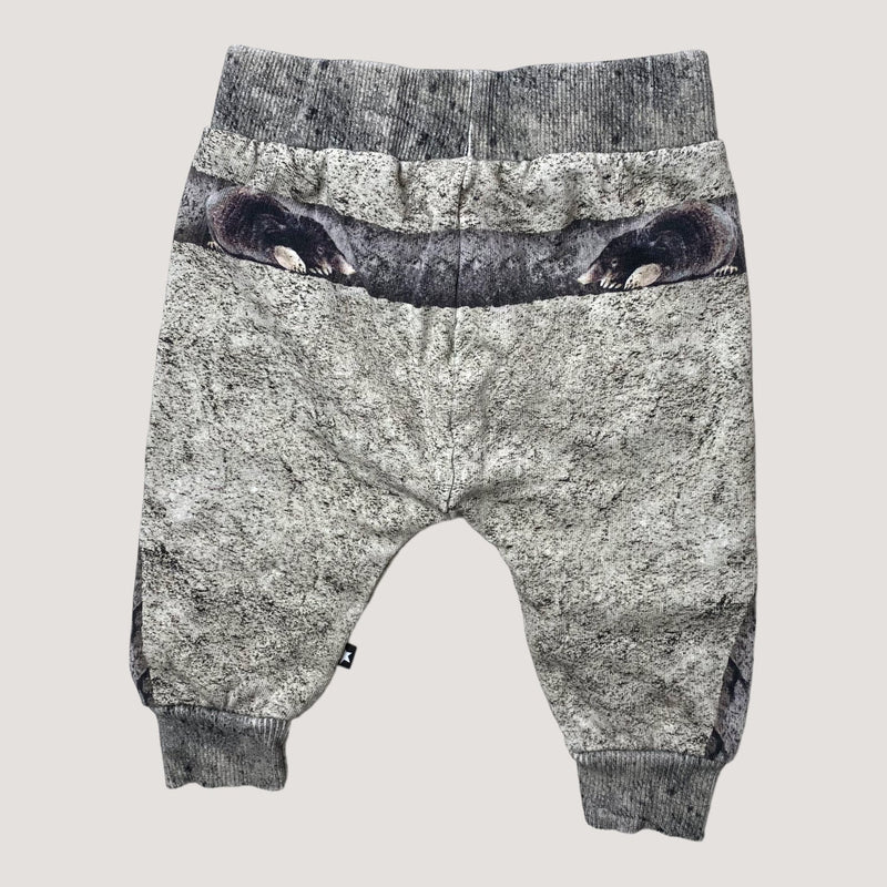 Molo baby sweat pants, underground mols | 62cm