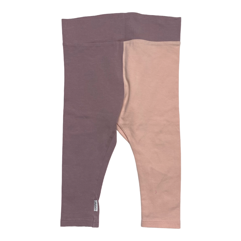 Gugguu leggings, pink/plum | 74cm