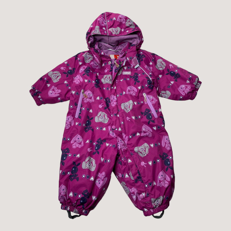 Reima temper winter overall, purple | 68cm