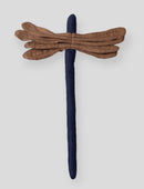 moderne wanddeko mit libellen motiv