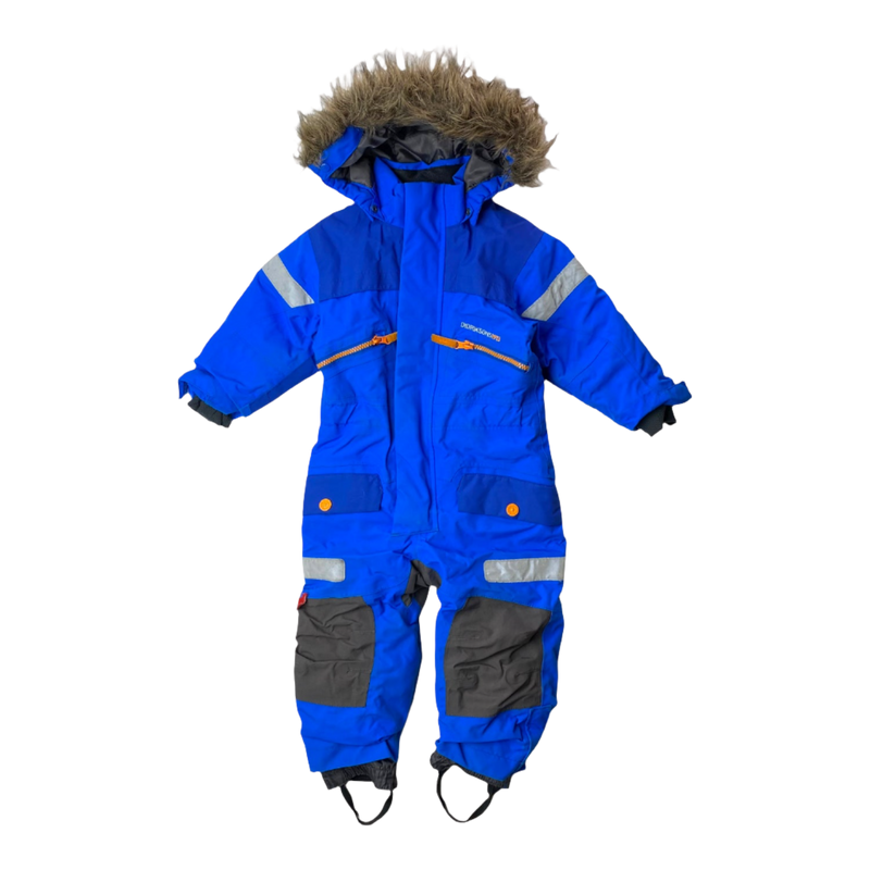 Didriksons theron winter overall, blue | 80cm