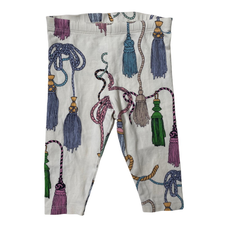Mini Rodini leggings, tassels | 56/62cm