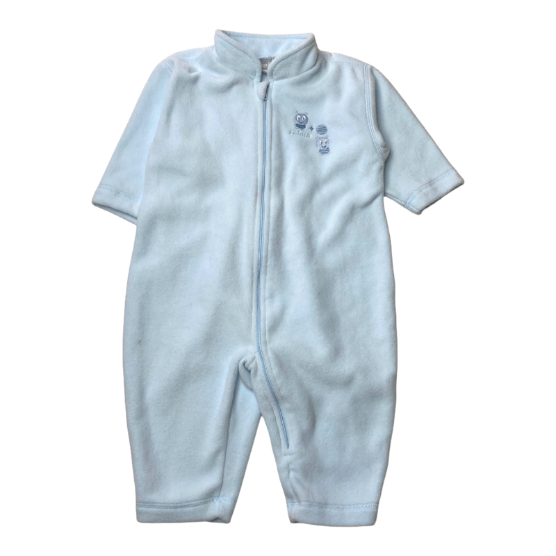 Reima fleece jumpsuit, baby blue | 68cm