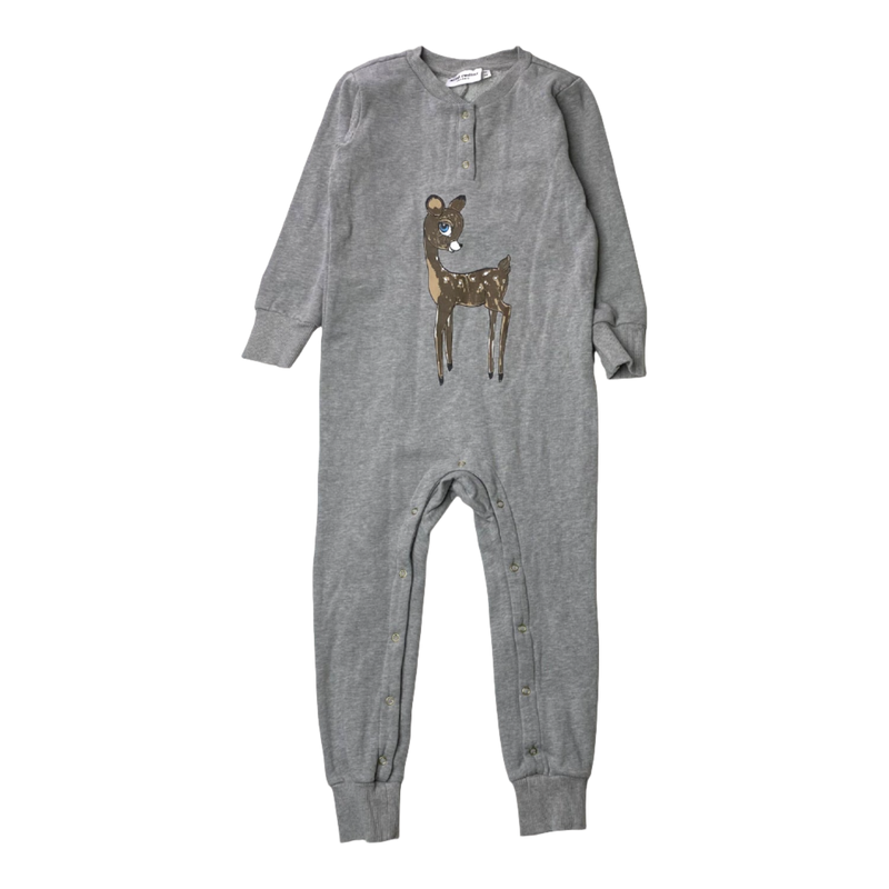 Mini Rodini sweat jumpsuit, bambi | 92/98cm