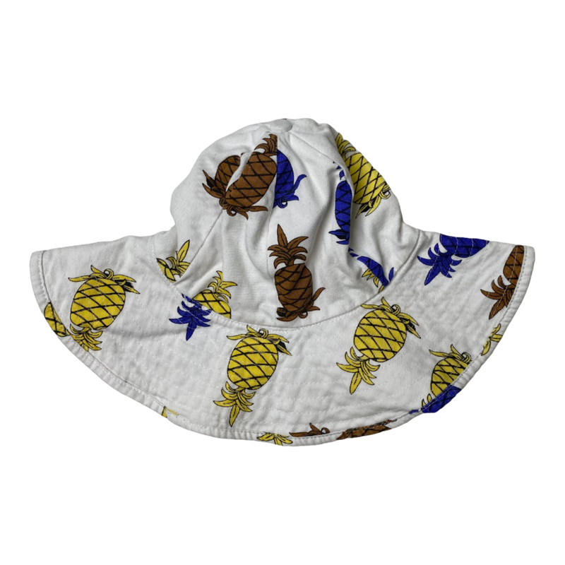 Mini Rodini summer hat, pineapple | 52/54cm