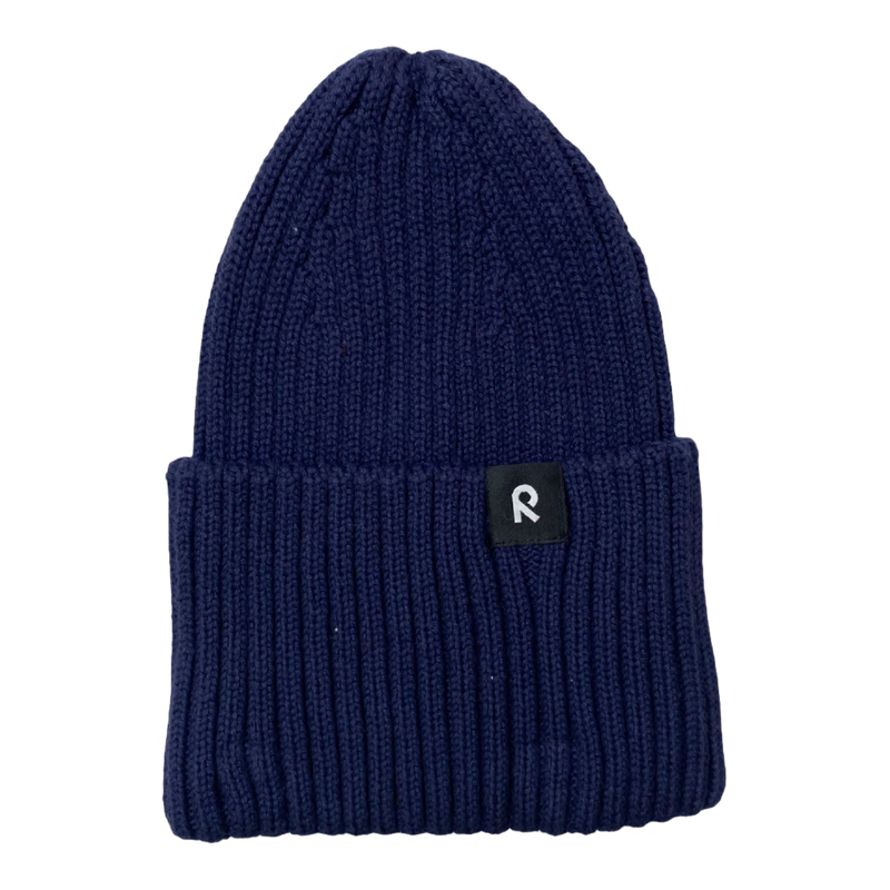 Reima knitted rib beanie, midnight blue | 48/50cm