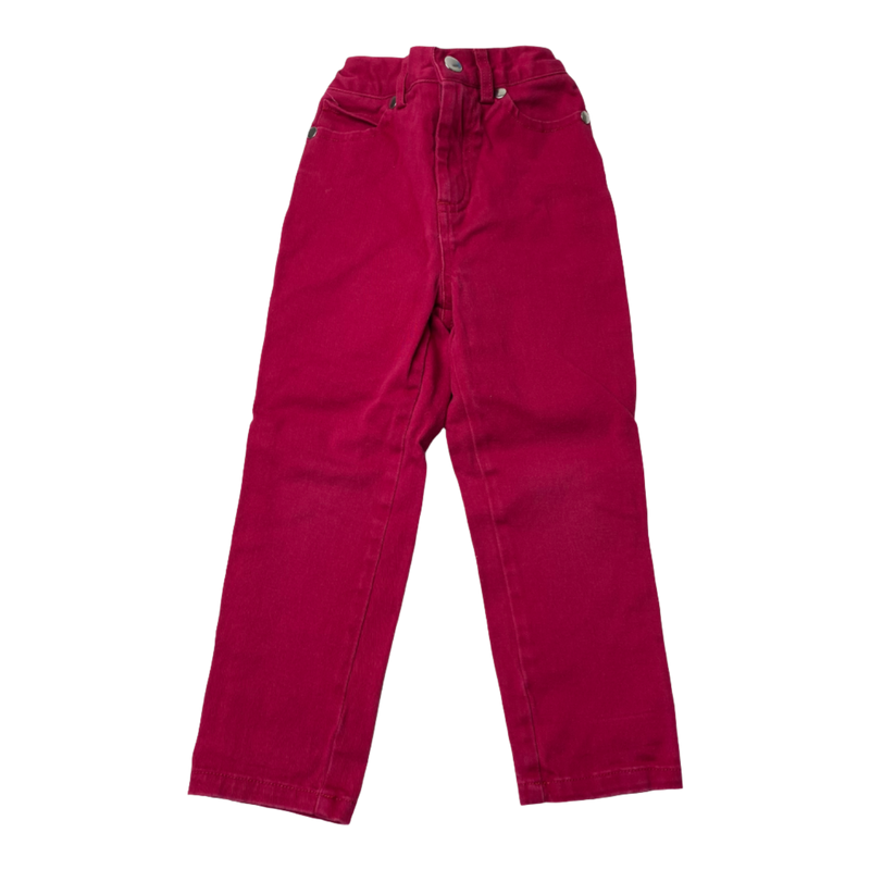 Marimekko jeans, rasberry | 98cm