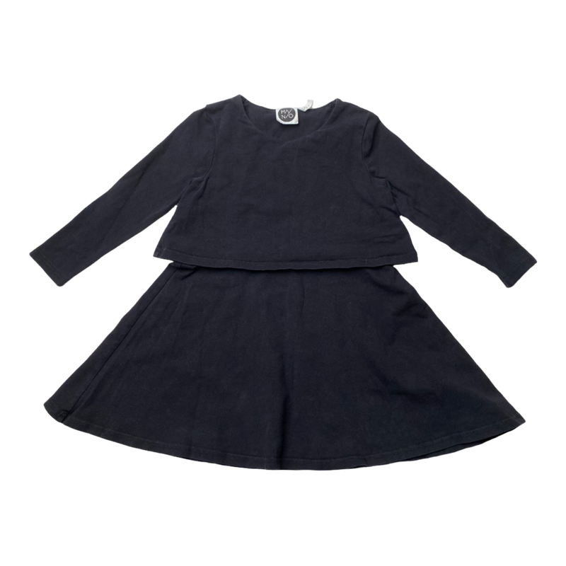 Mainio dress, black | 86/92cm