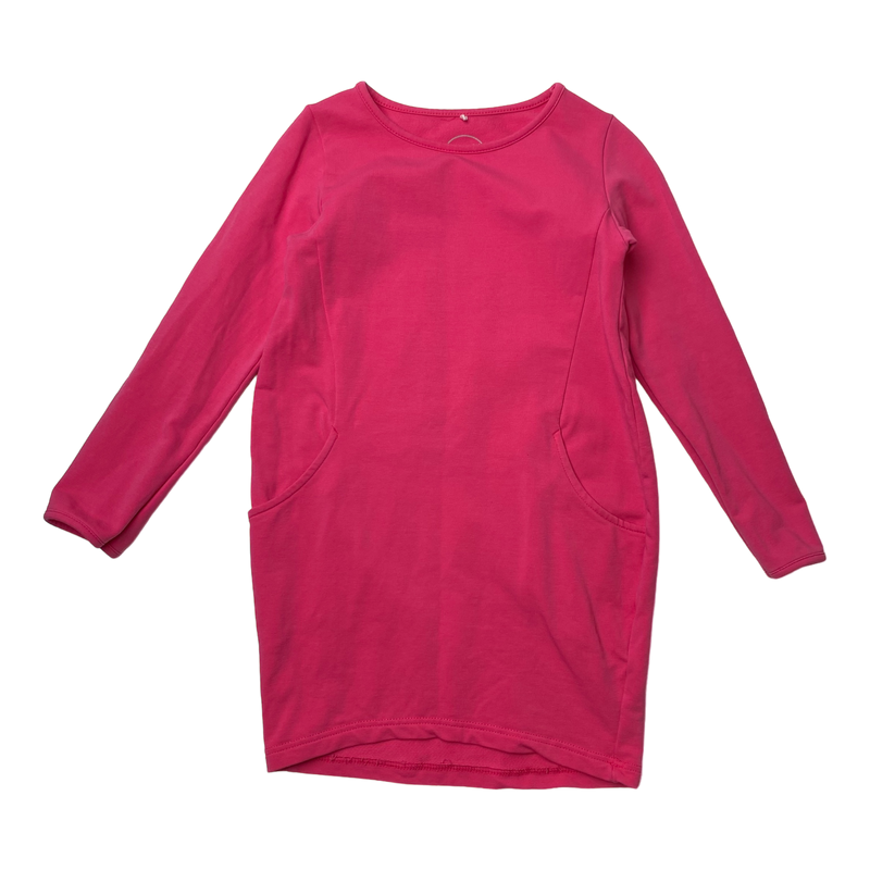 Metsola sweat dress, deep pink | 110/116cm