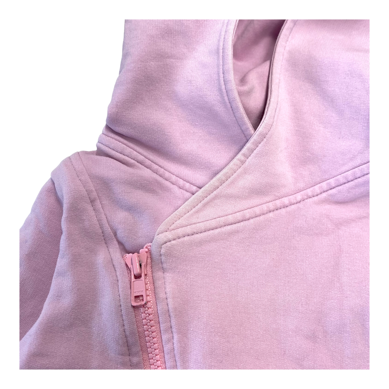 Gugguu zipper hoodie, mauve | 74cm