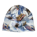 Gugguu tricot beanie and tube scarf set, turtle | 1-3y