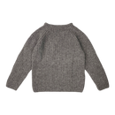 Ekta mikaela wool sweater, grey | 8y