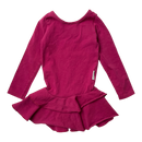 Gugguu frilla dress, fuchsia | 74cm