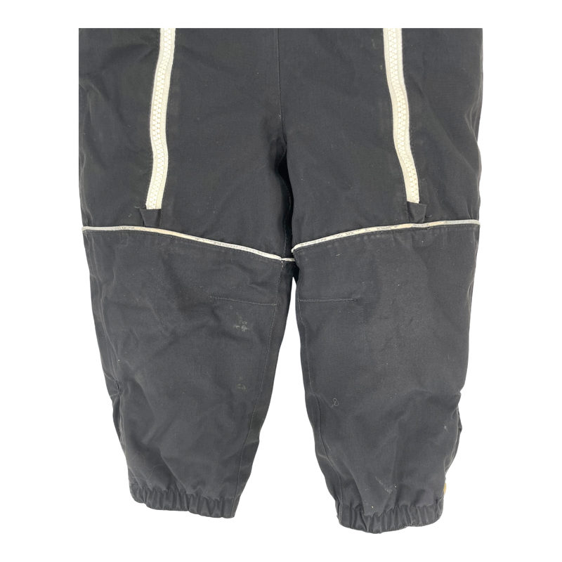 Mini Rodini alaska panda winter overall, black | 86cm