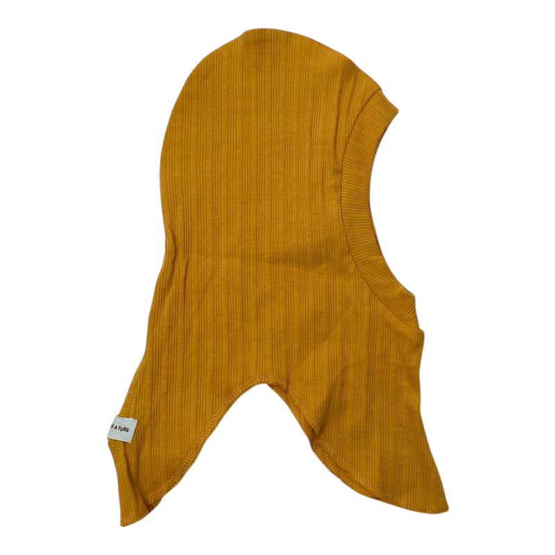 Mini A Ture bit hood, caramel | 12-18cm