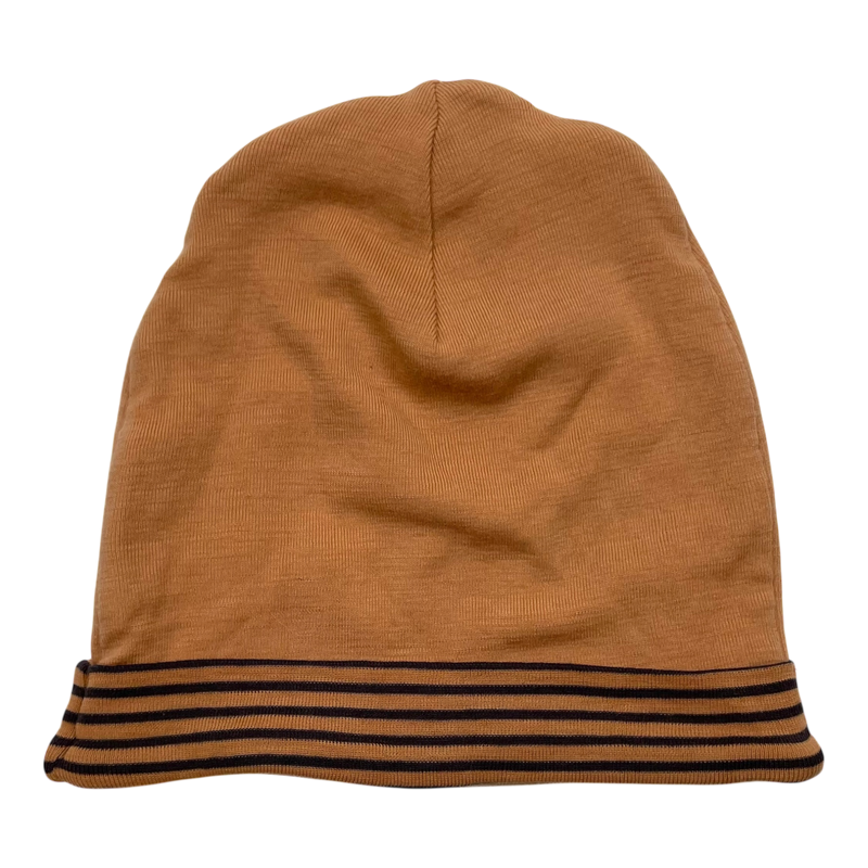 Mini Rodini merino beanie, caramel | 52/54cm