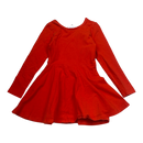 Gugguu frilla dress, red | 92cm