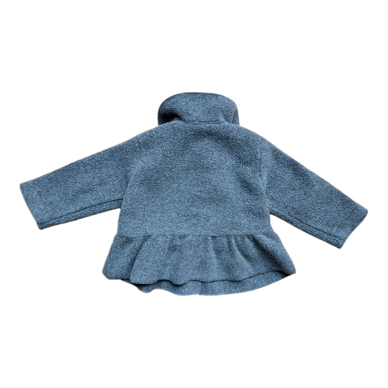 Fleece Jacke chic in grey mit Mütze (68)