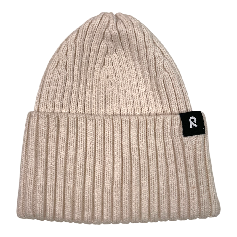 Reima hattara cotton beanie, cream white | 1-4y