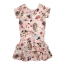 Gugguu t-shirt frilla dress, ice cream | 86cm