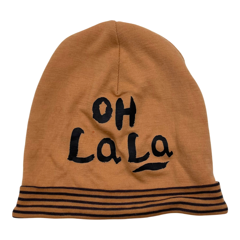 Mini Rodini merino beanie, caramel | 52/54cm