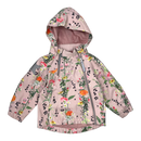 Molo hopla spring jacket, light pink flowers | 92cm